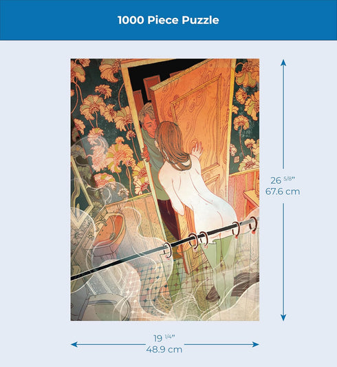 1000 New York Puzzle Company - Victo Ngai Sweet Dreams - Piece Jigsaw Puzzle for Adults by Victo Ngai