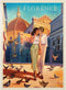 MyPuzzle Italy: Vintage Poster - Premium 1000 Piece Jigsaw Puzzle for Adults, Florence Fling