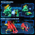 6-in-1 Set,STEM 3 4 5 6 7 8 9 10 Eohemeral Dinosaur Transforming Robot Toys Toy Combine Dinosaur Transform into