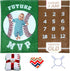 SUKOON Baseball Monthly Milestone Blanket for Baby Boy/Girl | Includes Frame and