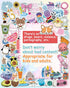 300 Pcs/Pack Cute Vinyl Waterproof Stickers for Water Bottles, Vsco Laptop Stickers for School Students Gifts