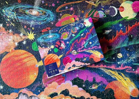 1000 1000 1000 28x20 inches Elena Essex Puzzles for Adults Pieces - Outer Space, Piece Puzzle for Adults, Jigsaw