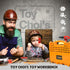 Toy Choi's 82pcs Kids Tool Bench Toy - STEM Construction Kid Tool Set for Age 2-4, Toddler Workbench with Realistic