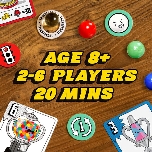 2-6 8+ Whirly Derby: The All Action Marble Racing Game | New Family Board Game, for Players, Age