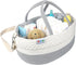 Extra Large Baby Diaper Caddy Organizer - Portable Rope Storage Basket for Nursery