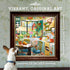 1000 23" 23" eeBoo Piece Puzzle - Springtime Kitchen Jigsaw Puzzle for Adults, Square x Made with Recycled Board