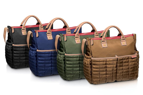 maman Designer Diaper Bag with Changing Pad