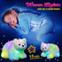 BSTAOFY Light Up Polar Bear Stuffed Animal, LED Night Light Plush Toy, 11'', White Gift for Kids