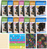 POKONBOY 16 Pack Scratch Arts and Crafts Notebooks, Rainbow Party Favors for Kids Coloring Books and Supplies