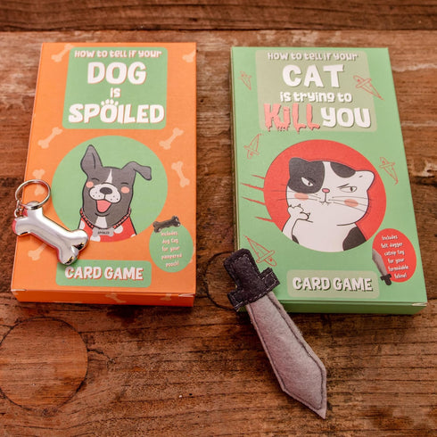Boxer Gifts How to Tell If Your Cat is Trying to Kill You Card Game | Hilarious Gift for Friends