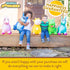 WADDLE Bouncy Hopper Inflatable Hopping Animal - Indoor/Outdoor Toy for Toddlers, Pump Included, Ages 2 Years Up