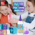 MixMax 6 Packs 6-12 Make Your Own Squishies Toys, Rubber Dolls Making Kit for Kids Glow Jumbo Glitter Silicone Squishy
