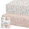 Crib Sheets Neutral - Fitted Baby Crib Sheets Bed for Girl Boy