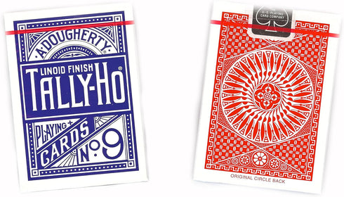 Tally Ho #9 Playing Cards, 12-Count