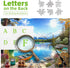 300 300 17"x11" Lake Mountain Fishing Camp Piece Puzzle for Adults, Fun Puzzles for Adults Pieces with HD Print