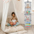 Libeder Mesh Hanging Storage Space Saver Bags Organizer - Foldable Storage Organizer with 4 Compartments, Toy Storage