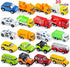 20PCS Set JOYIN Die Cast Pull Back Cars, Metal Toy Cars, Car Toys Bulk, Vehicle for Toddlers, Kids Party Favors, Cake
