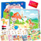 Montessori Busy Book for Toddlers 3-5, Preschool Learning Activities, Toddler Learning Binder,