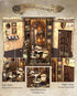 Cutefun Book Nook Kit, Dollhouse Miniature Kit for Bookshelf Insert Decor Crafts for Adults, Halloween