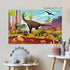 Glow in The Dark 100 Piece Dinosaur Puzzle for Kids - Dinosaurs Jigsaw Puzzles Toys for Boys & Girls Ages 6-8 - Christmas Birthday Gifts for Age 6 7 8 Year Old Toddler Boy Girl Gift - Dino Toys