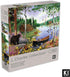 550 Piece Puzzle for Adults Black Bear and Cabin by J. Charles 24X18 Country Life Jigsaw from KI Puzzles (02632-SB)