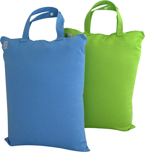 MOM & BAB Wet Bags for Baby Cloth Diapers, Swimsuits and Towels, Travel, Diaper Bag,