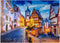 MyPuzzle 1000 Piece Jigsaw Puzzle for Adults - Rothenburg Ob Der Tauber by Night, Romantic Road in Bavaria