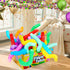 JOYIN 9 Pack Pop Tubes Sensory Toys, Fidget Tubes Party Favors in 9 Colors, Connectable and Extendable for Stress Relief