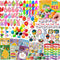 DMIGHT Easter Egg Fillers, with 291 Pcs Small Toys Prizes Bulk Easter