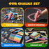 224 Set JOYIN PCS Sidewalk Chalks Non-Toxic Washable Jumbo Chalk for Outdoor Art Play, Painting on Chalkboard