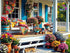 Springbok Front Porch 500 Piece Jigsaw Puzzle for Adults - Colorful and
