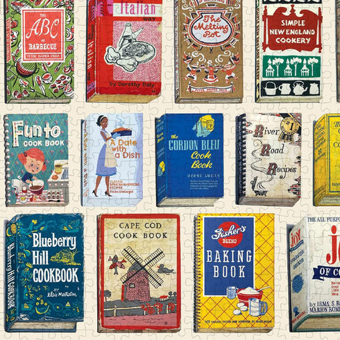 Princeton Architectural Press Classic Cookbooks 1000 Piece Puzzle