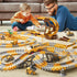299 6 Playset 3 4 5 6 iHaHa PCS Construction Race Tracks Boys Toys, PCS Engineering Cars and Flexible Race Track Create