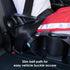 Baby Trend Protect Slim Backless Booster Seat, Madrid Grey Slim Lightweight Design, Belt-Positioning Support, Dual Cup