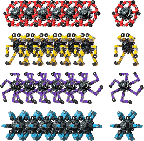 KatchOn, Transformable Fidget Toys Bulk - Pack of 24 | Robot Fidget