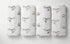 Bacati - Baby Blanket Unisex Swaddle Wrap Soft Breathable Cotton Muslin Swaddle