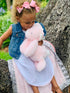 Set 15" Mother & Baby Stuffed Rabbit Plush | Super Soft Bunny Stuffed Animal | Cute Plushies for Kids Bedroom | Stuffed