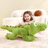 30" IKASA Giant Crocodile Stuffed Animal Plush Toys,Soft Toy Alligator Large Cute Huge Jumbo Big Size Kawaii Fluffy Fat