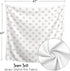 Sweet Jojo Designs Baseball Baby Boy Swaddle Blanket Jersey Stretch Knit for Newborn or Infant Receiving Security - Red