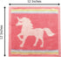 ORIGINAL KIDS 12 Pack 100% 630 12 12 Magical Unicorn Washcloths - Cotton Terry Jacquard Wash Cloths - GSM Plush Super