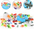Sunny Days Entertainment Sea Creature Bucket – 56 Piece Toy Play Set for Kids with Storage Bucket