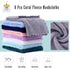 Cute Castle 2 Pack 8 Hooded Baby Towel Rayon Made from Bamboo and Washcloths - Lovely Elephant, Happy Bird