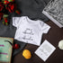 Shyyween 4 Set Pcs Pregnancy Announcement for Abuelos, Hola Abuelos Baby Bodysuit Pregnancy Reveal Card Baby