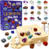 DANCING BEAR Gem Dig Kit - Excavate 16 Gems & Crystals, STEM Education Gift Set for Kids