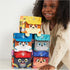 Rubble & Crew Stuffed Animals - Charger, 4-Inch Cube-Shaped Plush Toy for Kids Ages 3 and Up