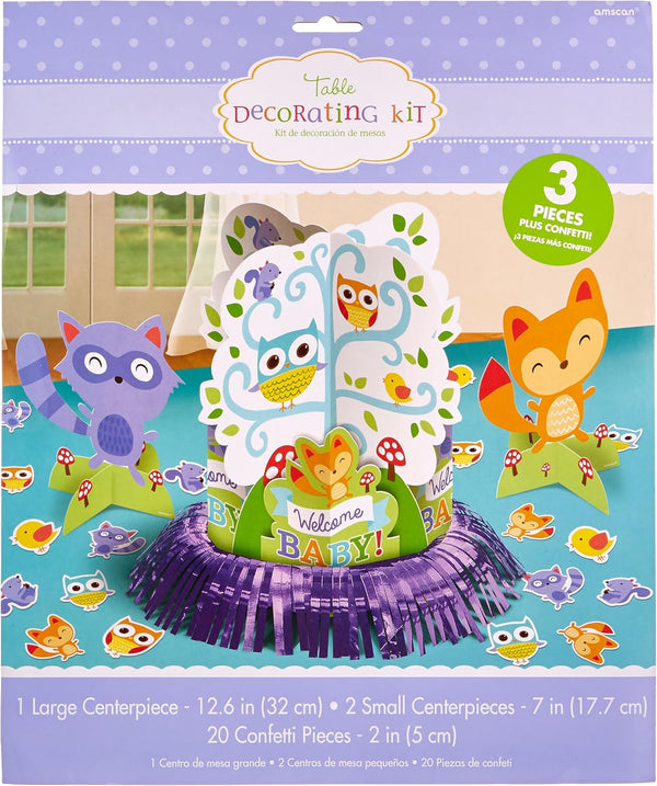 Woodland Welcome Table Decorating Kit - Perfect for Events