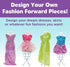 Creativity for Kids Designed by You Fashion Studio - DIY Fashion Designer Kit for Girls, Craft Kit for Ages 9-12+