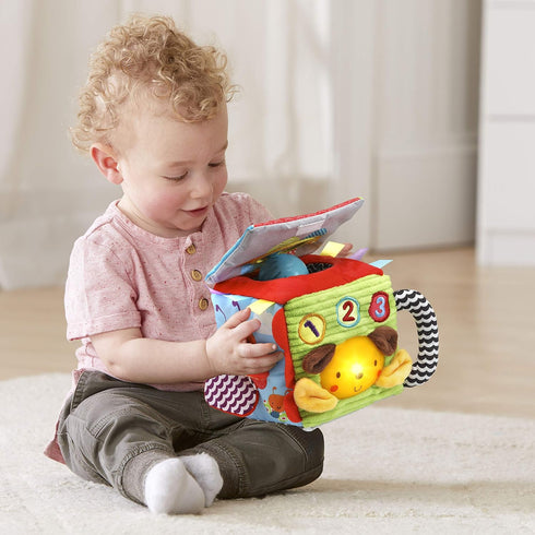 VTech Soft and Smart Sensory Cube - Multicolor Toy for 3-24 Months