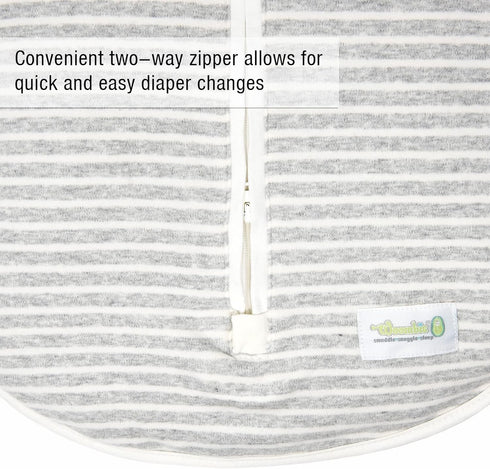 Woombie 5-13 lbs Original Baby Swaddling Blanket - Soothing, Cotton Baby Swaddle with Zipper - Wearable Newborn