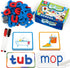 Coogam CVC Sight Words Magnetic Letters Flashcards, Short Vowel Spelling Game for Preschool Kids Learning Supplies